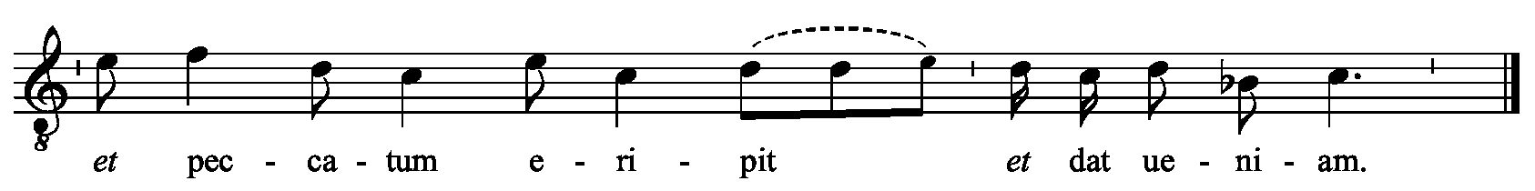 Refrain musical notation